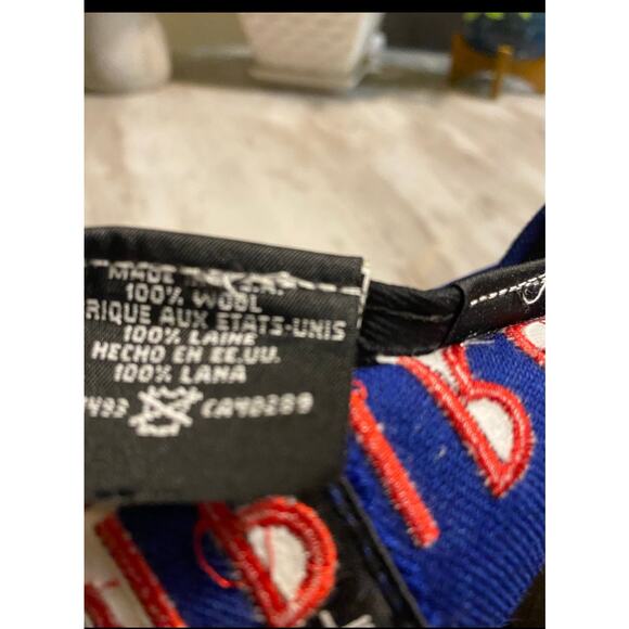 New Era Hat size 7 5/8 Blue & Red - Picture 6 of 6